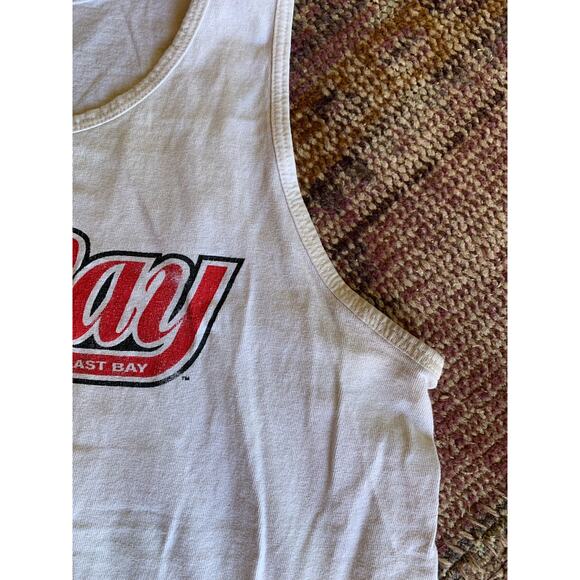 Unisex The Bay California State University East Bay Tank Top White Size SMALL - Picture 5 of 5